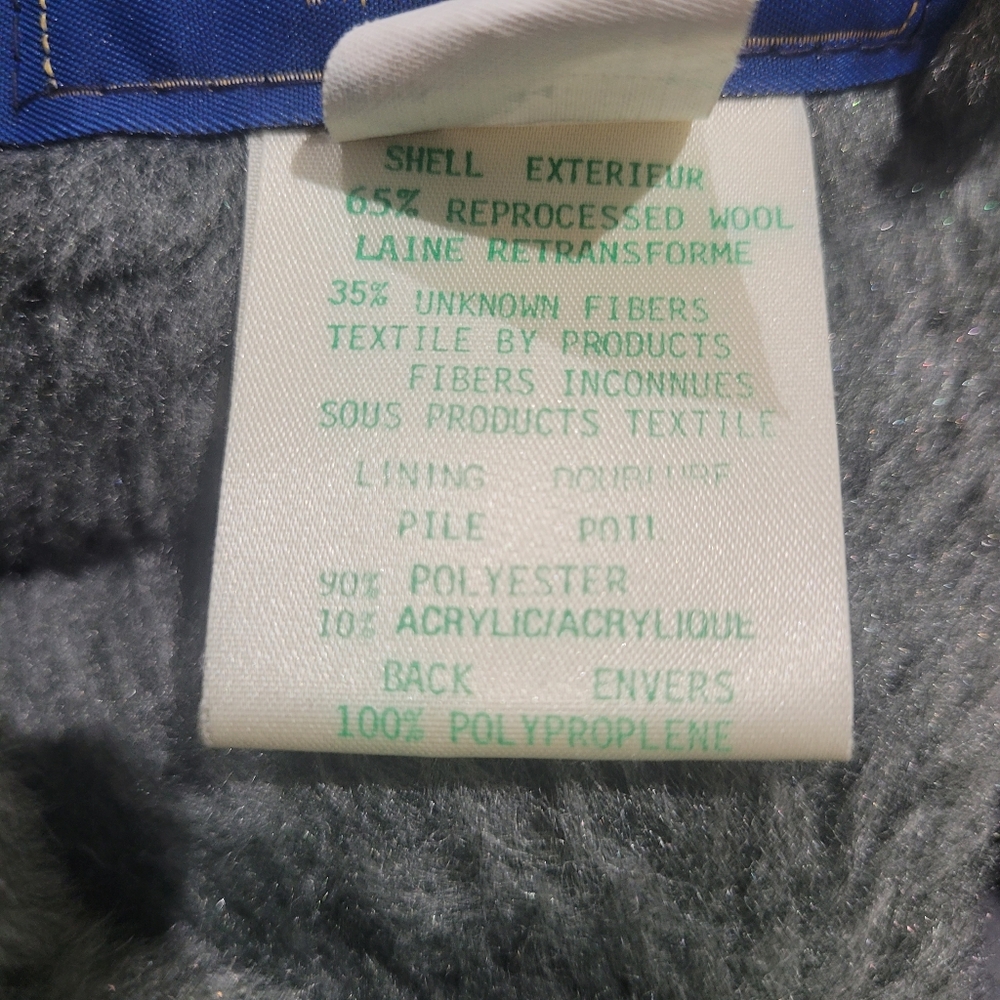 Wm H Leishman Men's Vintage Single Breasted Wool Winter Coat Size 44 Gray Lined - Picture 11 of 12